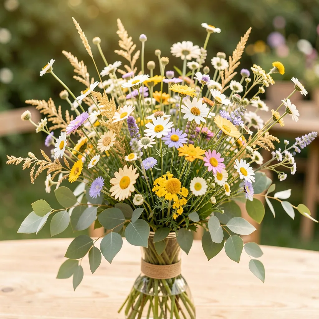 Natuurlijke harmonie bloemstuk