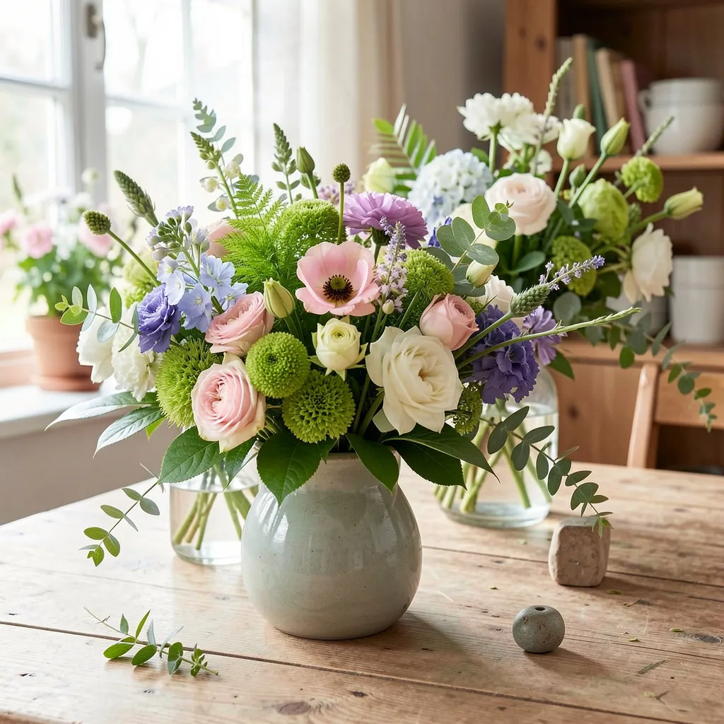 Seizoensgebonden bloemstukken